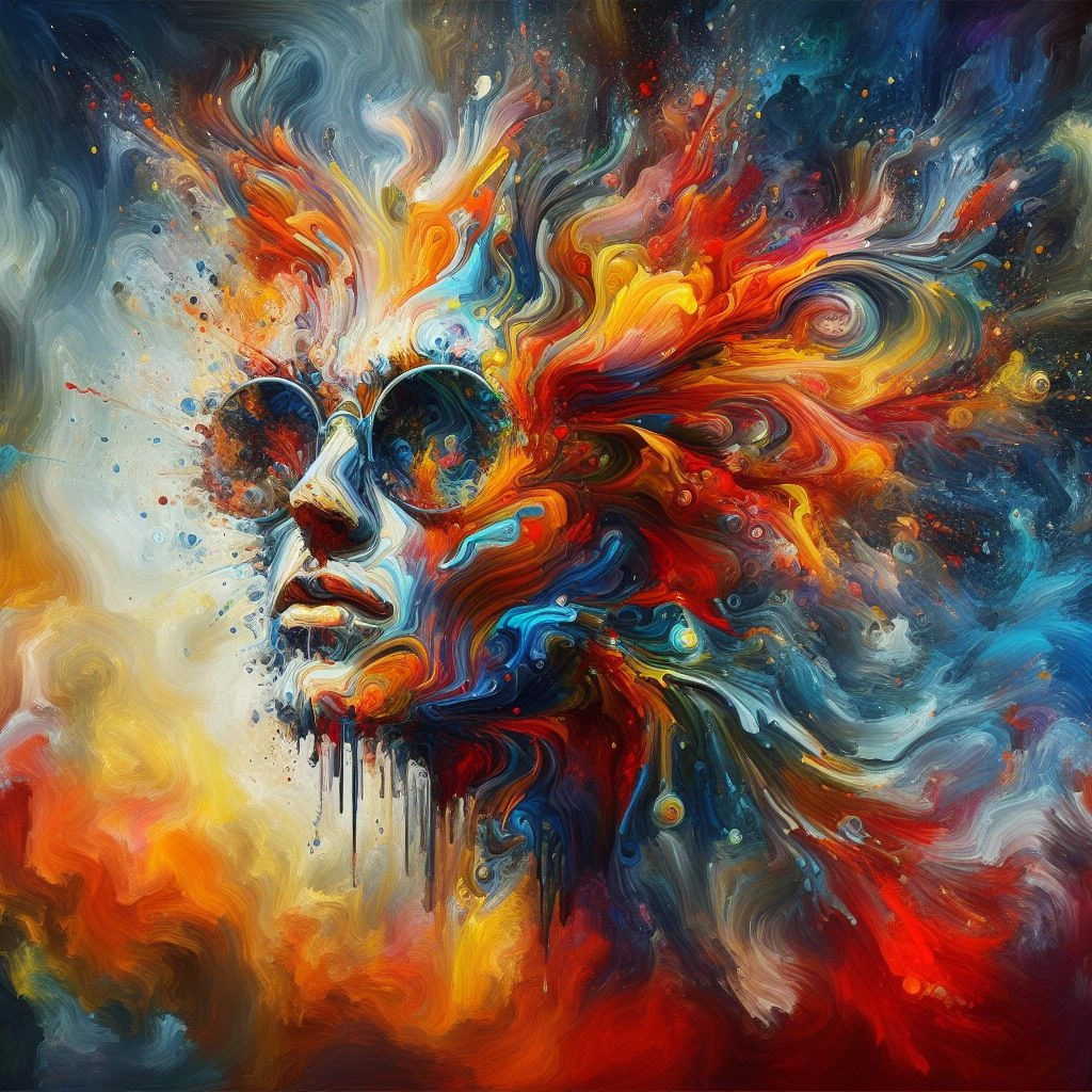 AI-generated image of a futuristic cityscape